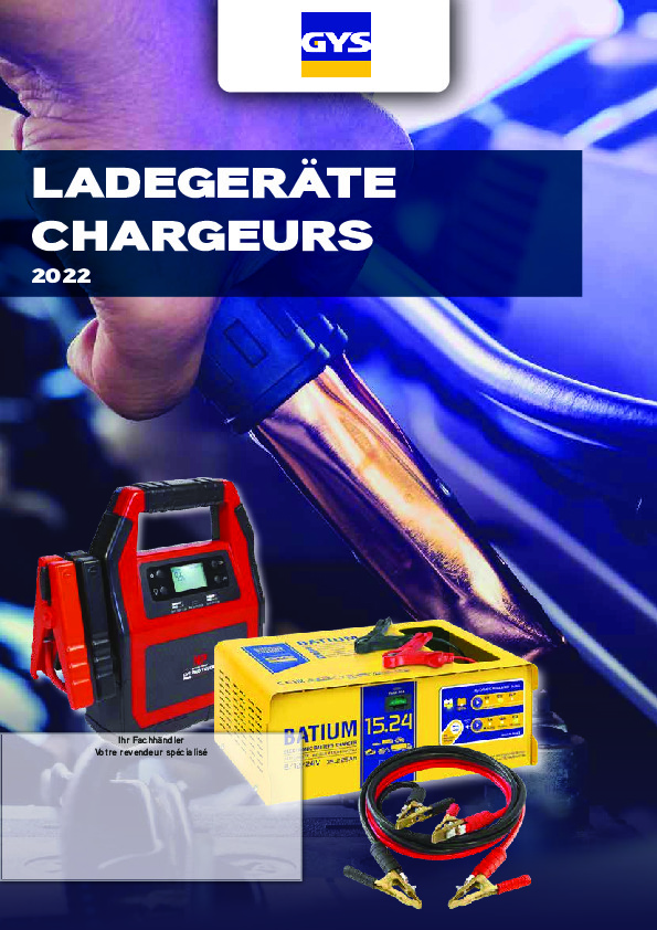 Widmertools – LADEGERÄTE CHARGEURS 2022