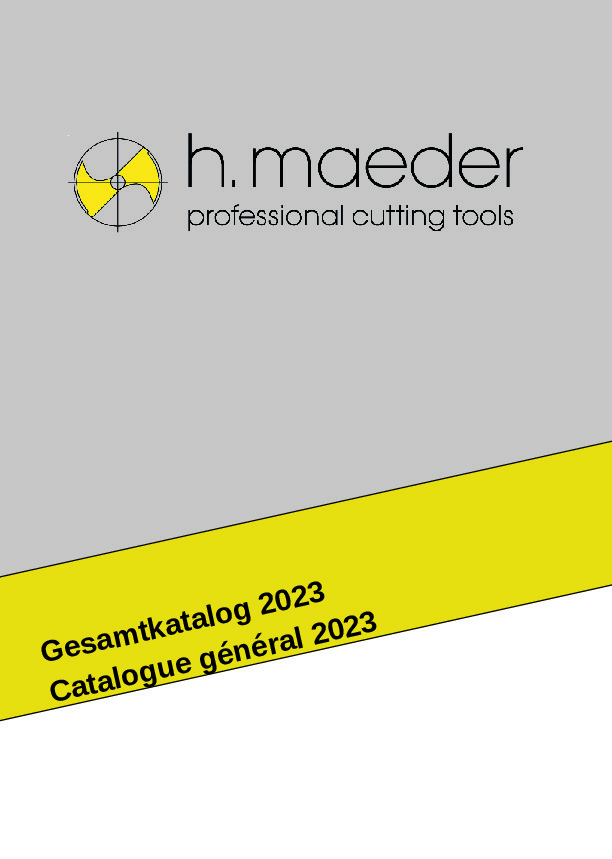 H. Maeder Catalogue général