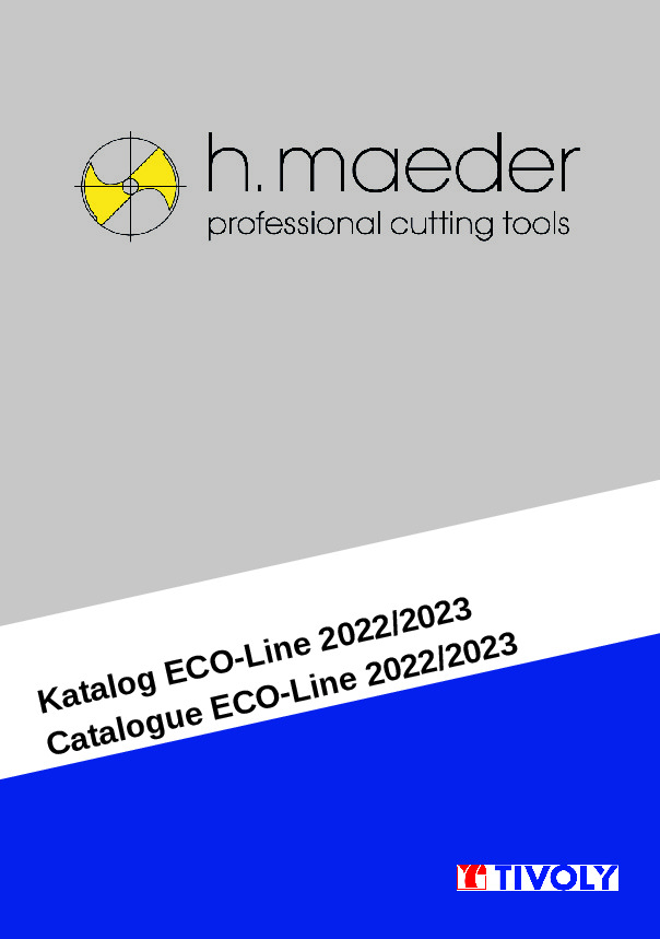 H. Maeder Catalogue ECO