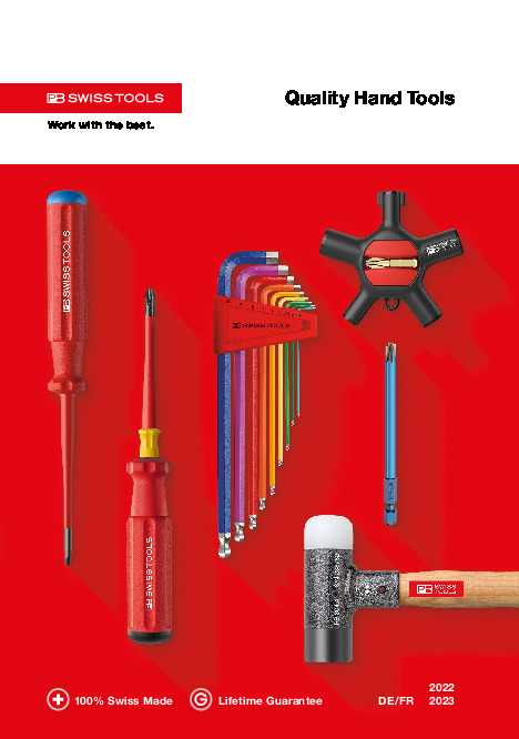 Swiss tools catalogue 2022-2023