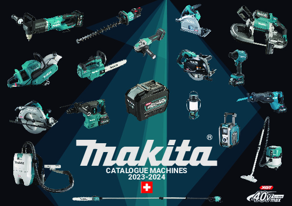 Makita – Catalogue machines – 2023-2024