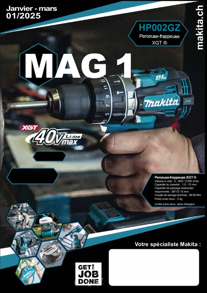 Makita Mag 01-03.2025